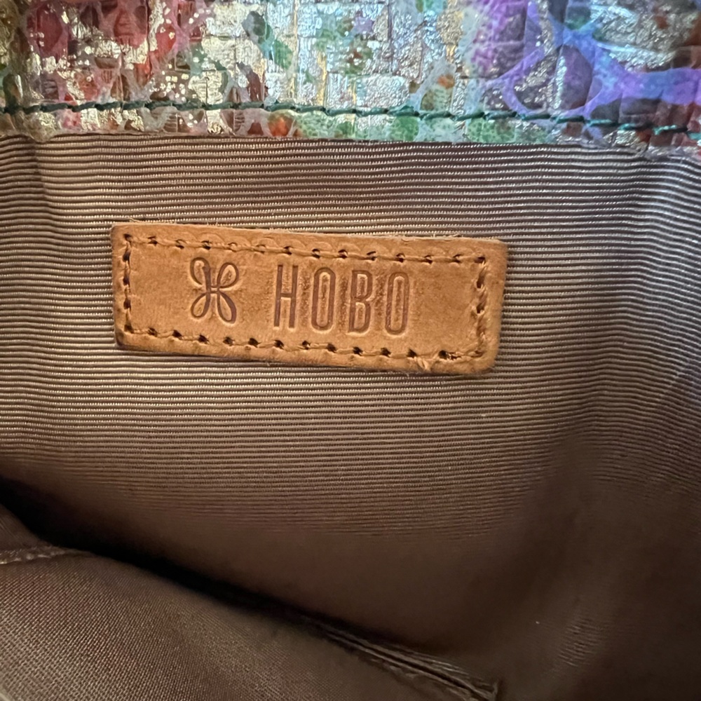 HOBO Lacy Leather Wallet in Rainbow Cheetah - Picture 11 of 14